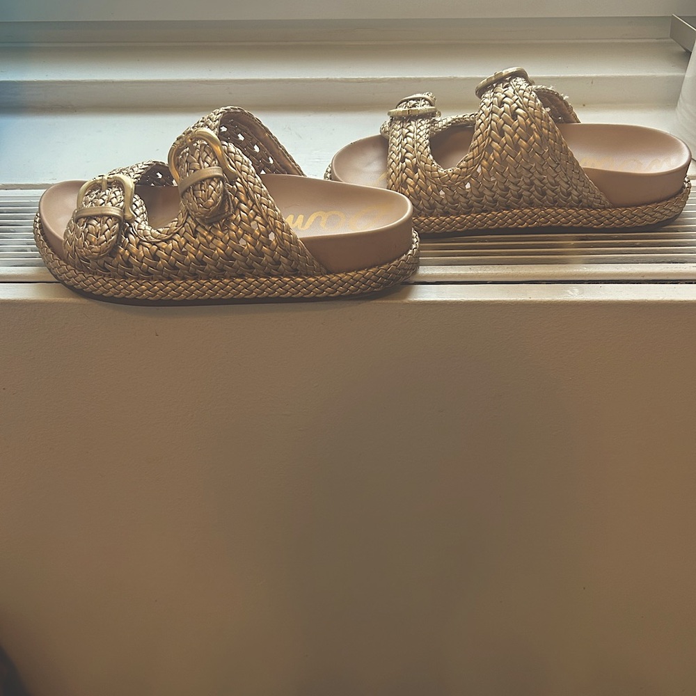 Sam Edelman Reid gold quartz sandals - Picture 3 of 3